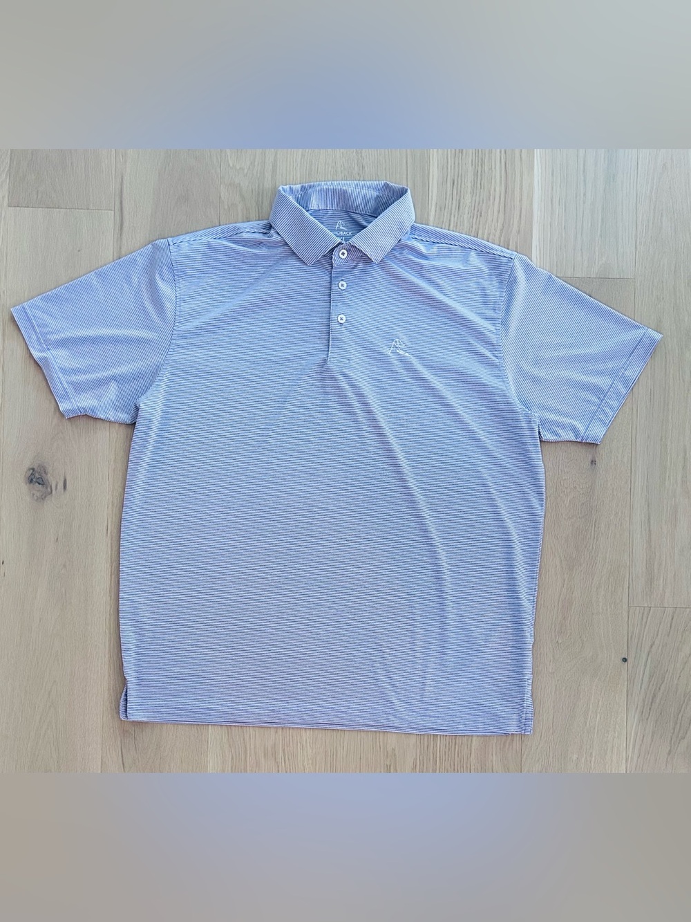 Rhoback Striped Polo Golf Shirt